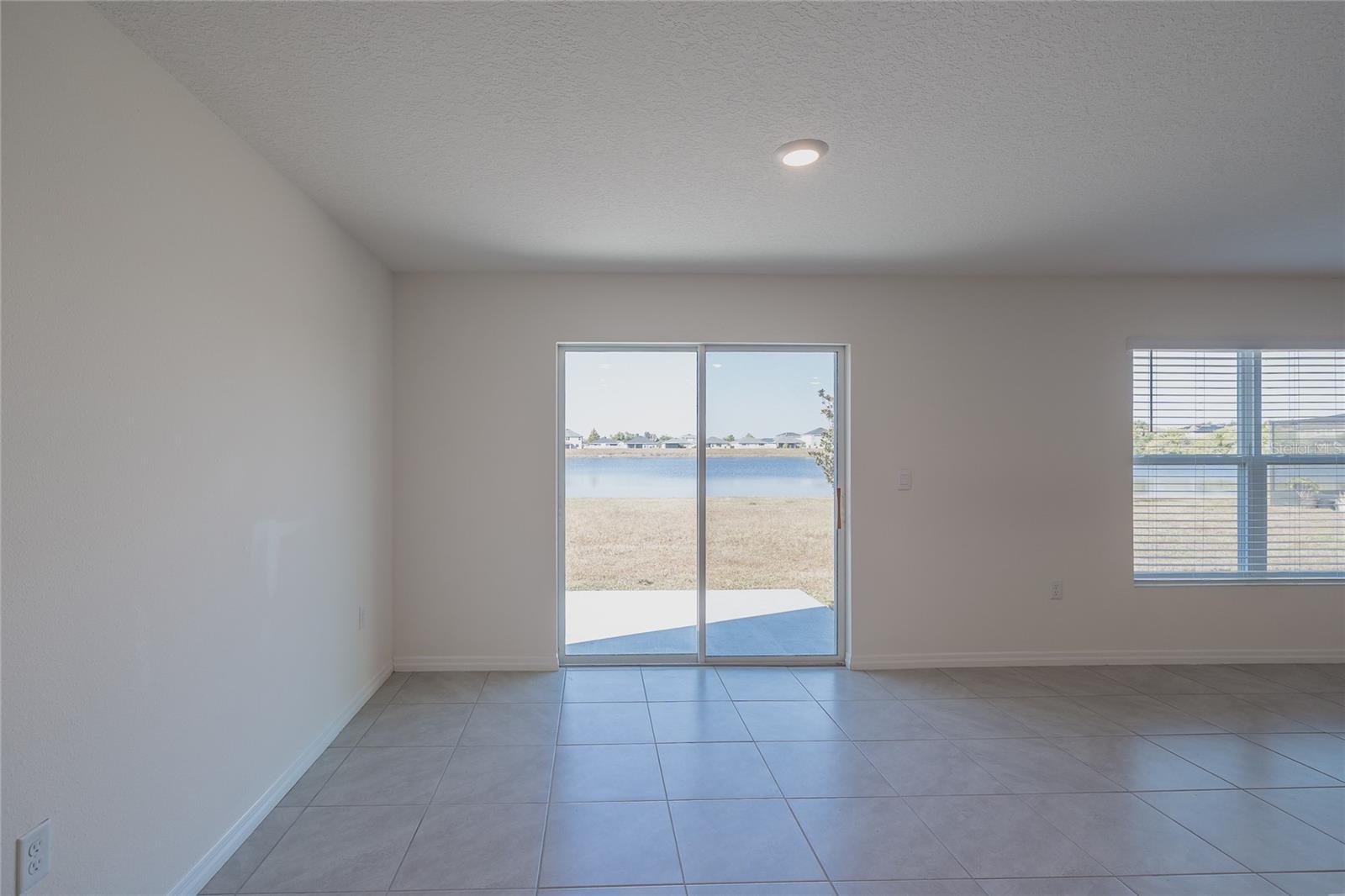 Backyard View from Family Room