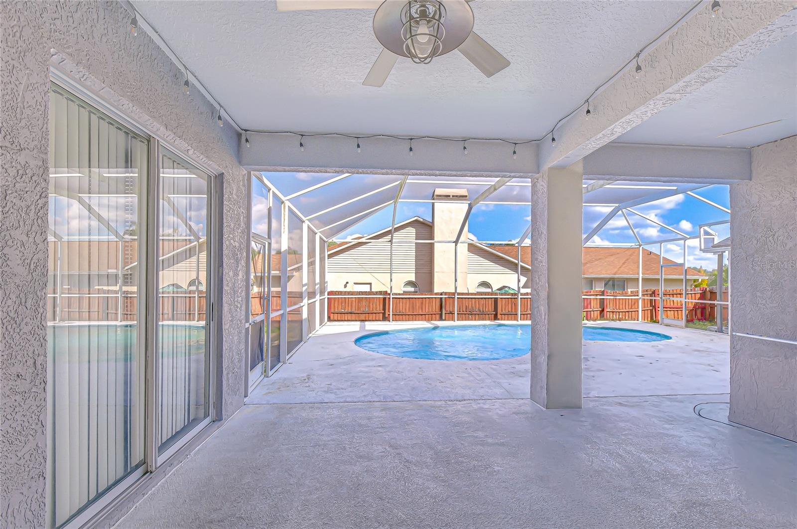 Plenty of room for dining, lounging, and entertaining outdoors.