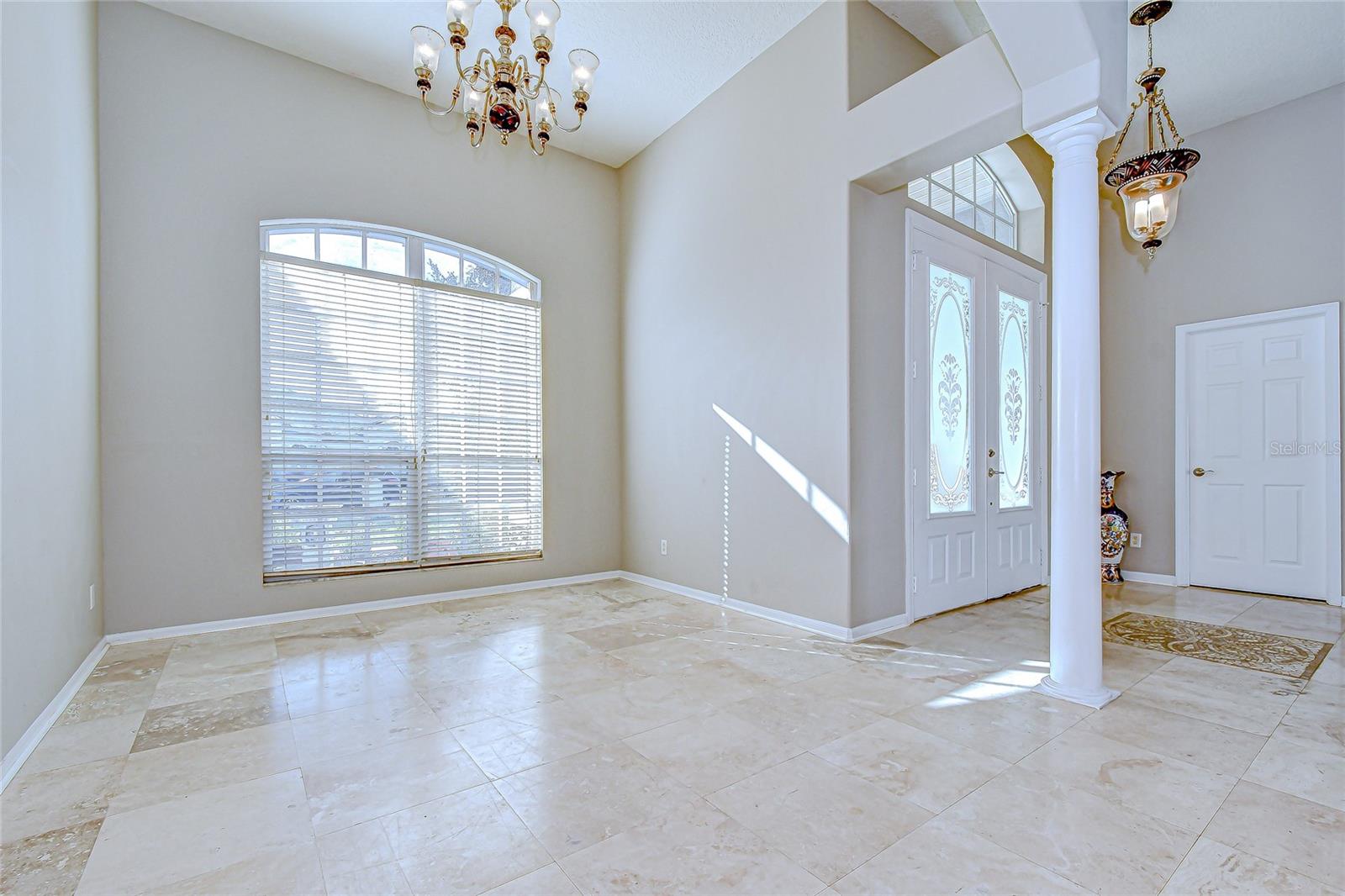 Classic elegance meets everyday comfort in the dining room.