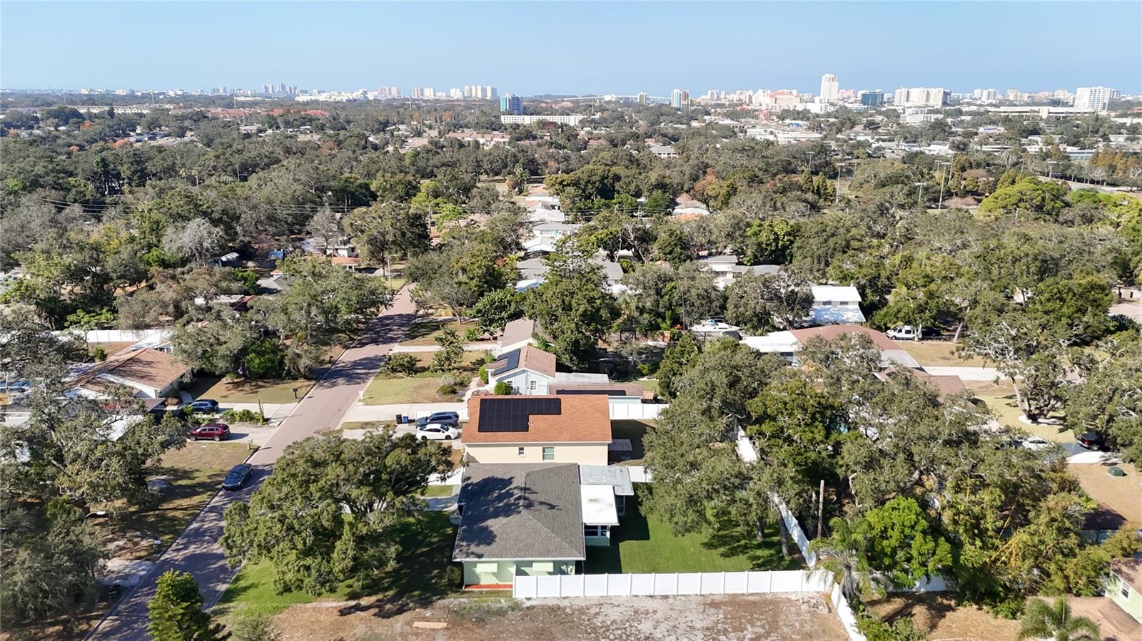 Ariel View of Home all the way to The Gulf