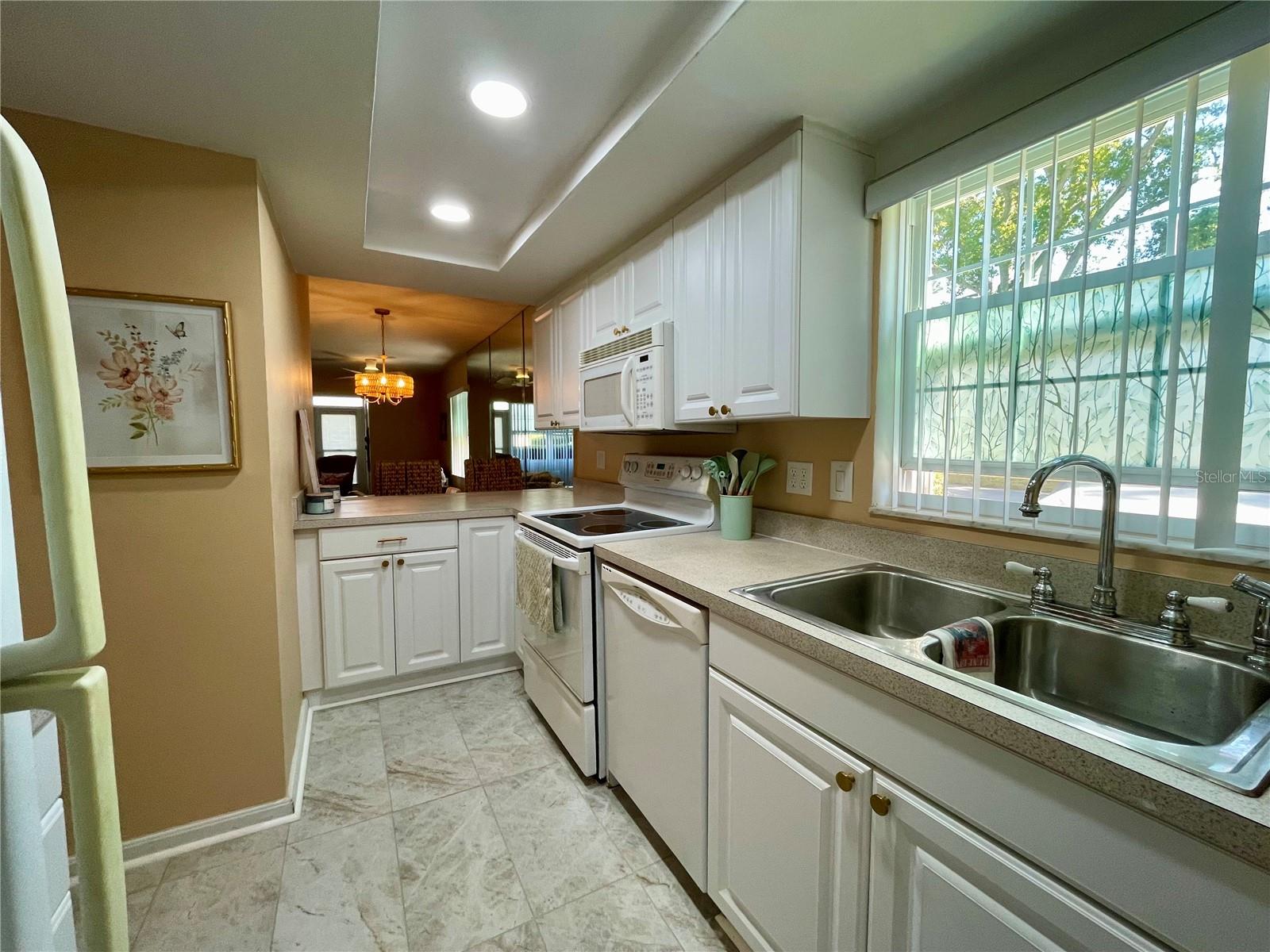 Fresh new paint and flooring