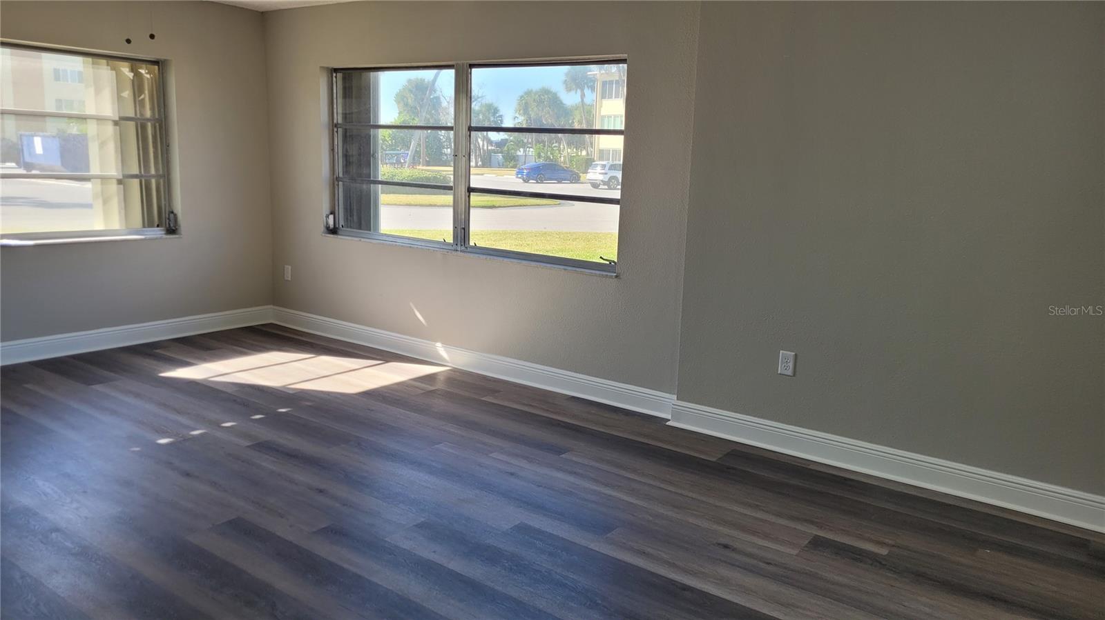 Living room will soon have hurricane impact windows.