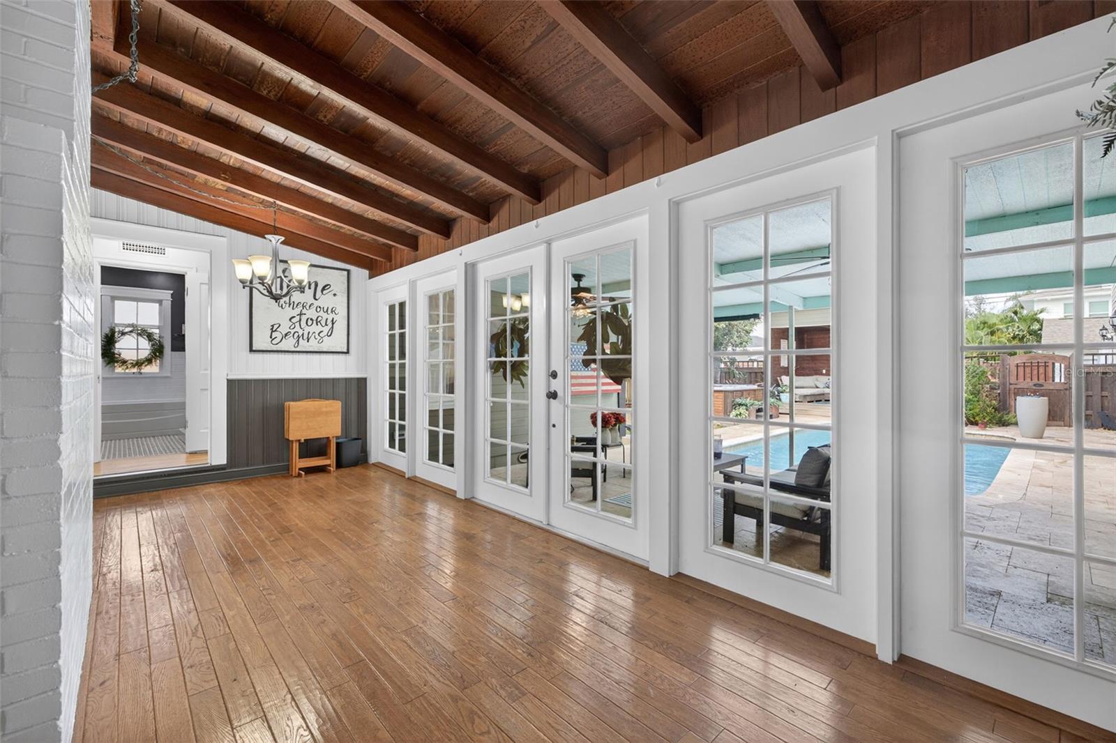 Back Sunroom/Dining Room