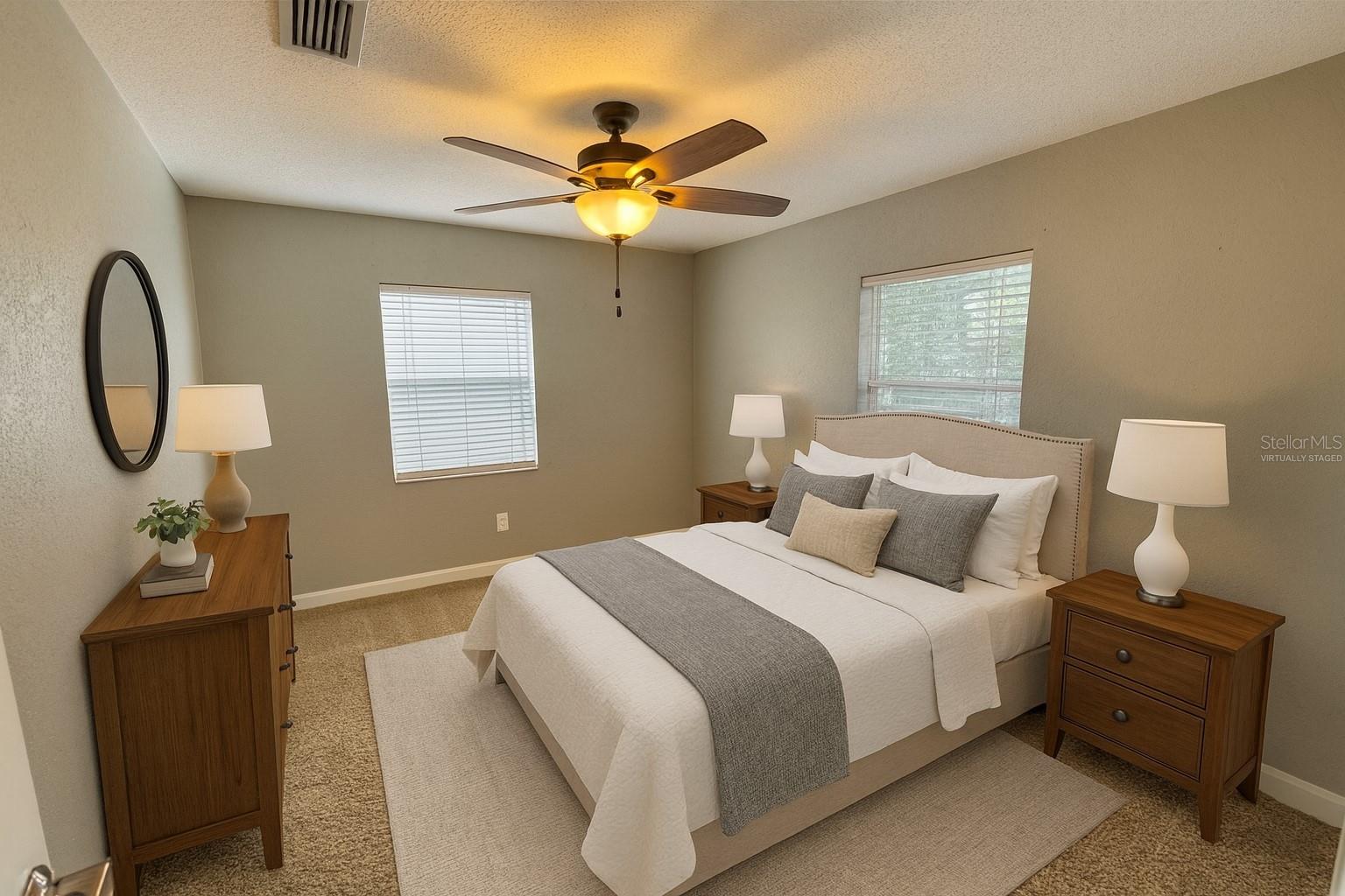 Bedroom 2 virtually staged