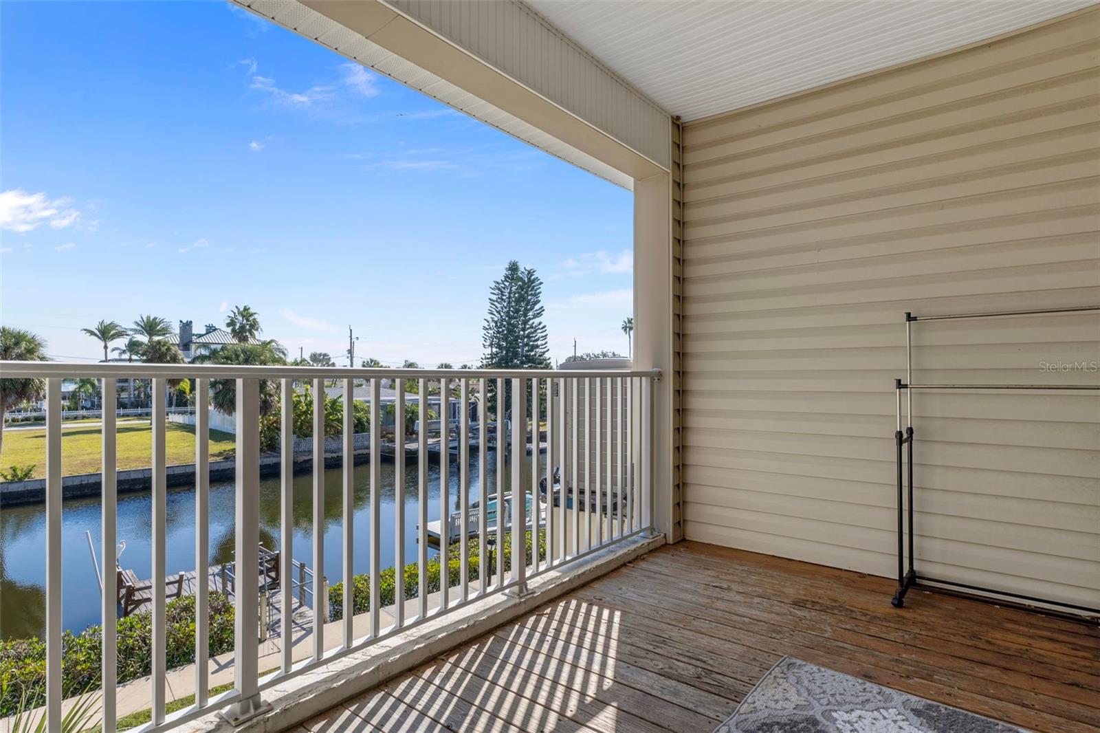 Rear balcony off of guest bedroom
