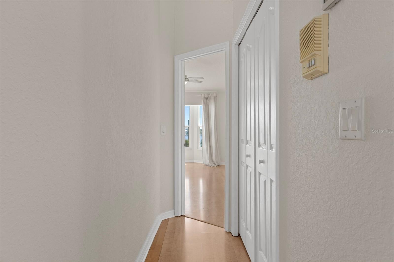 Hall to master suite