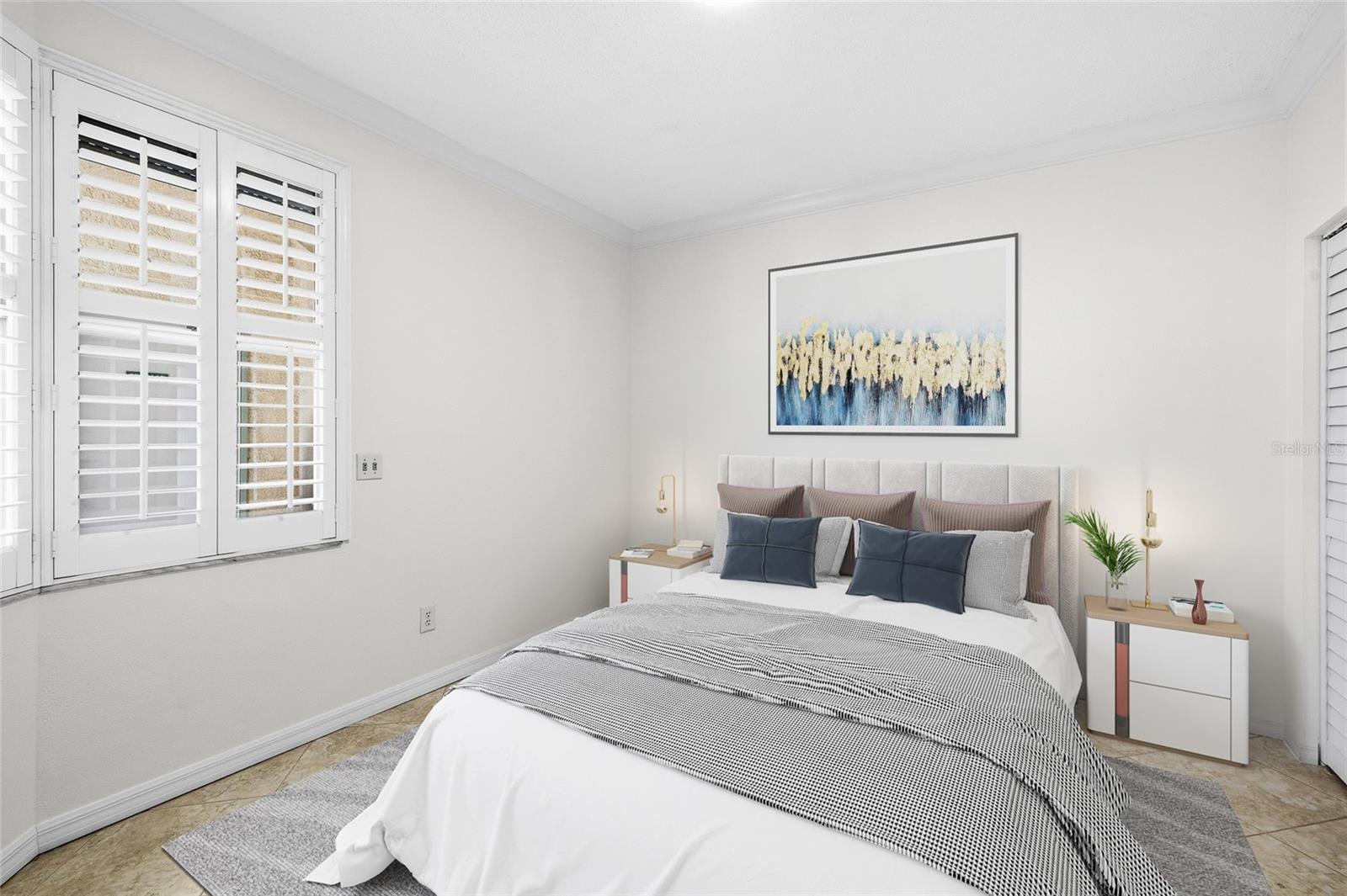 Staged Photo 2nd bedroom