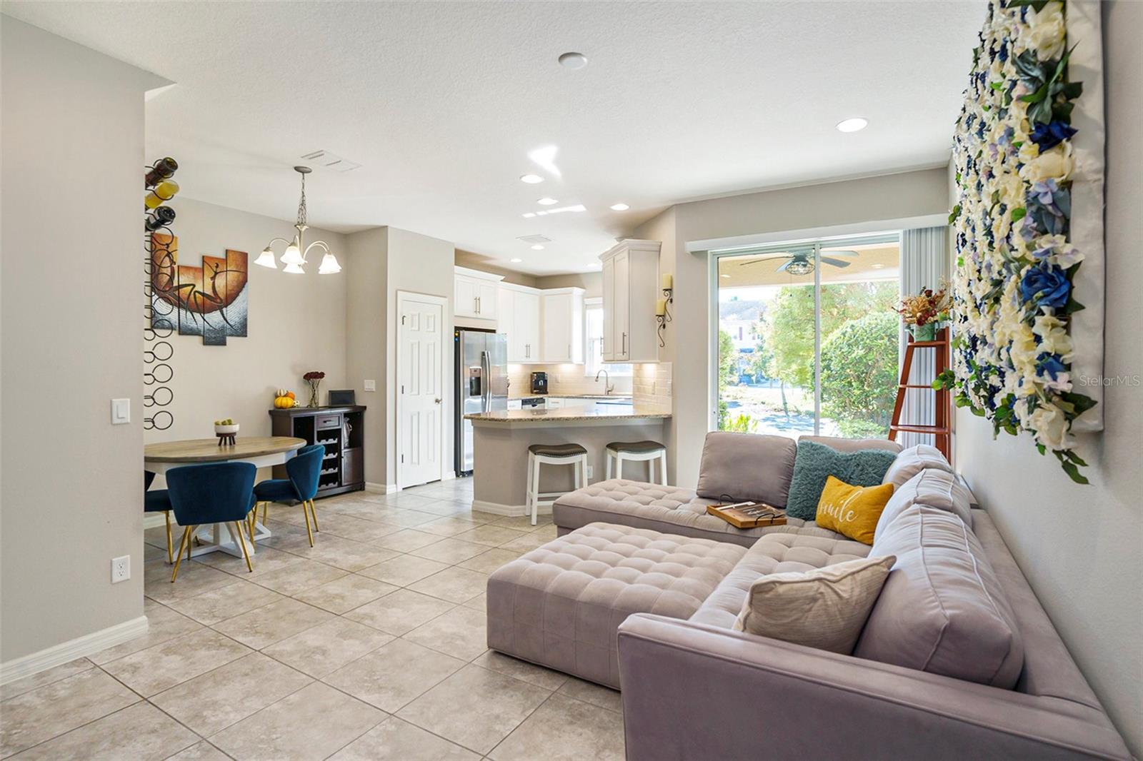 Living Room to Kitchen