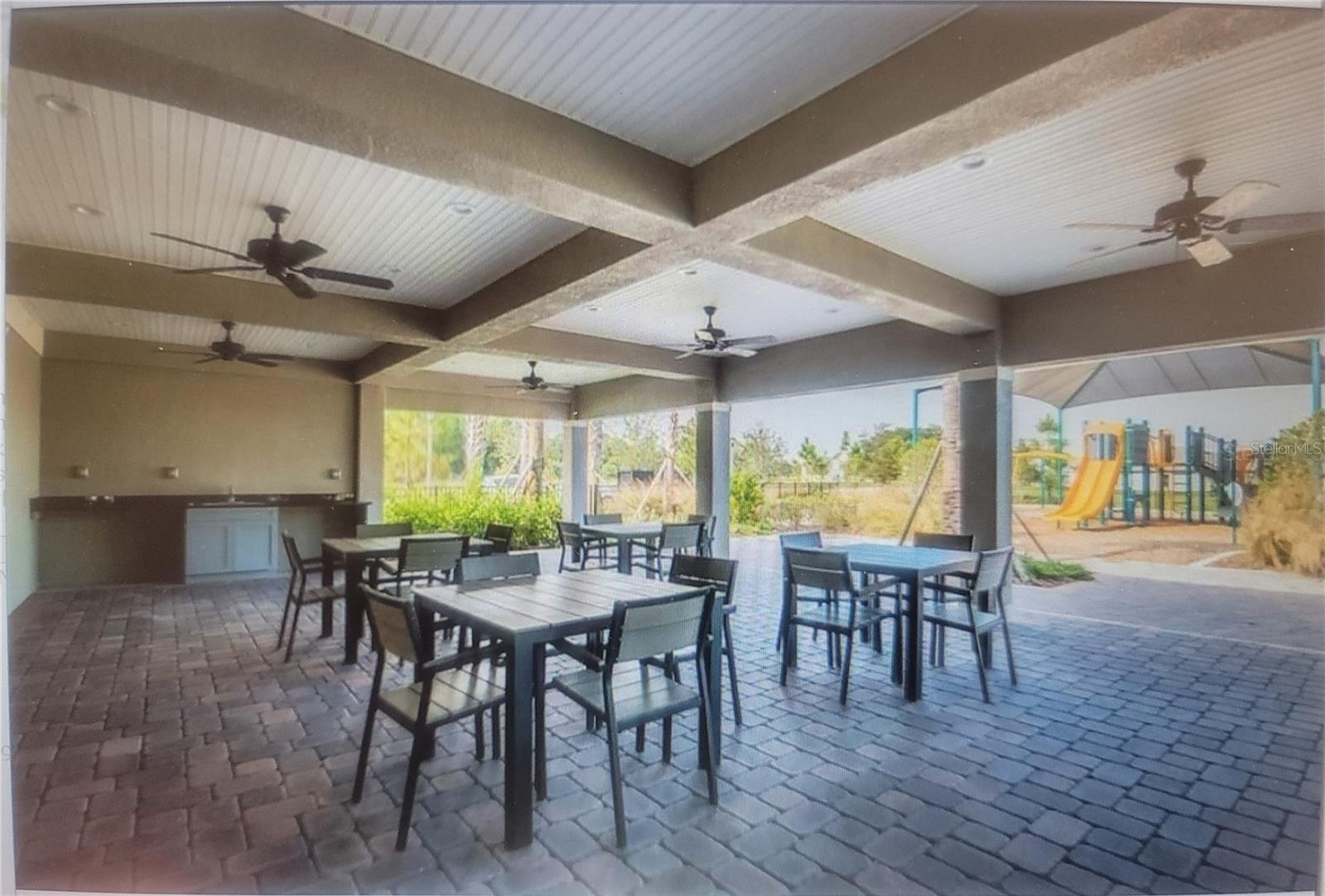 Recreation area view