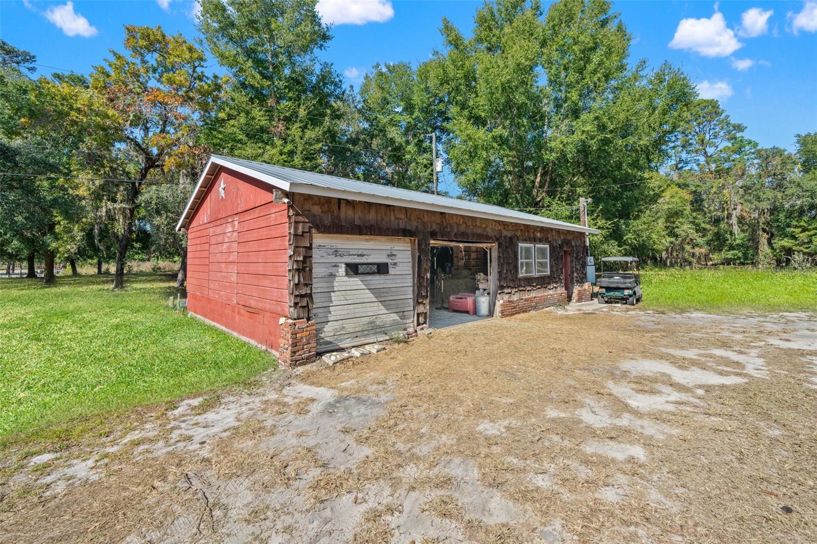 second workshop and garage