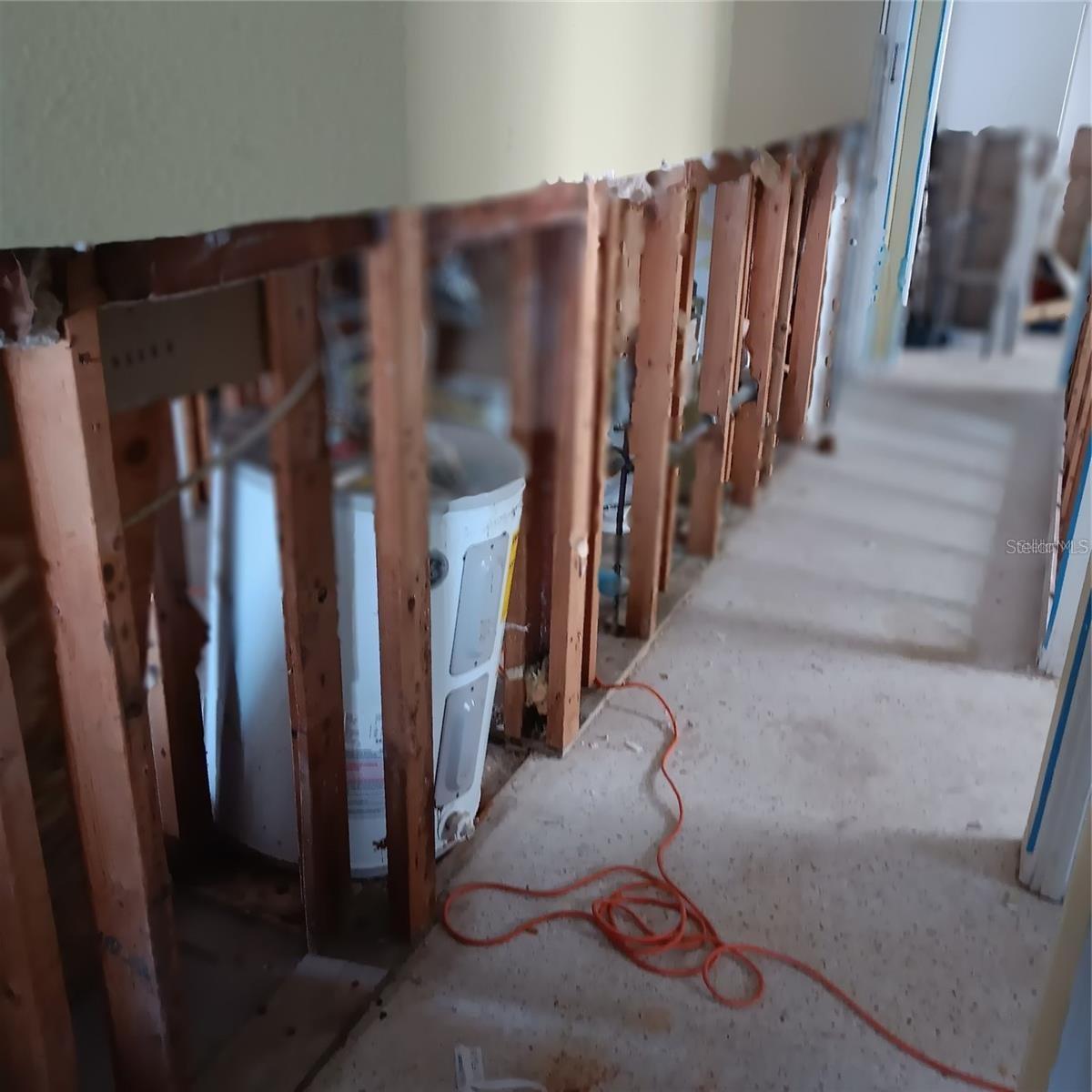 Duplex Unit #1 - Hallway & Water Heater