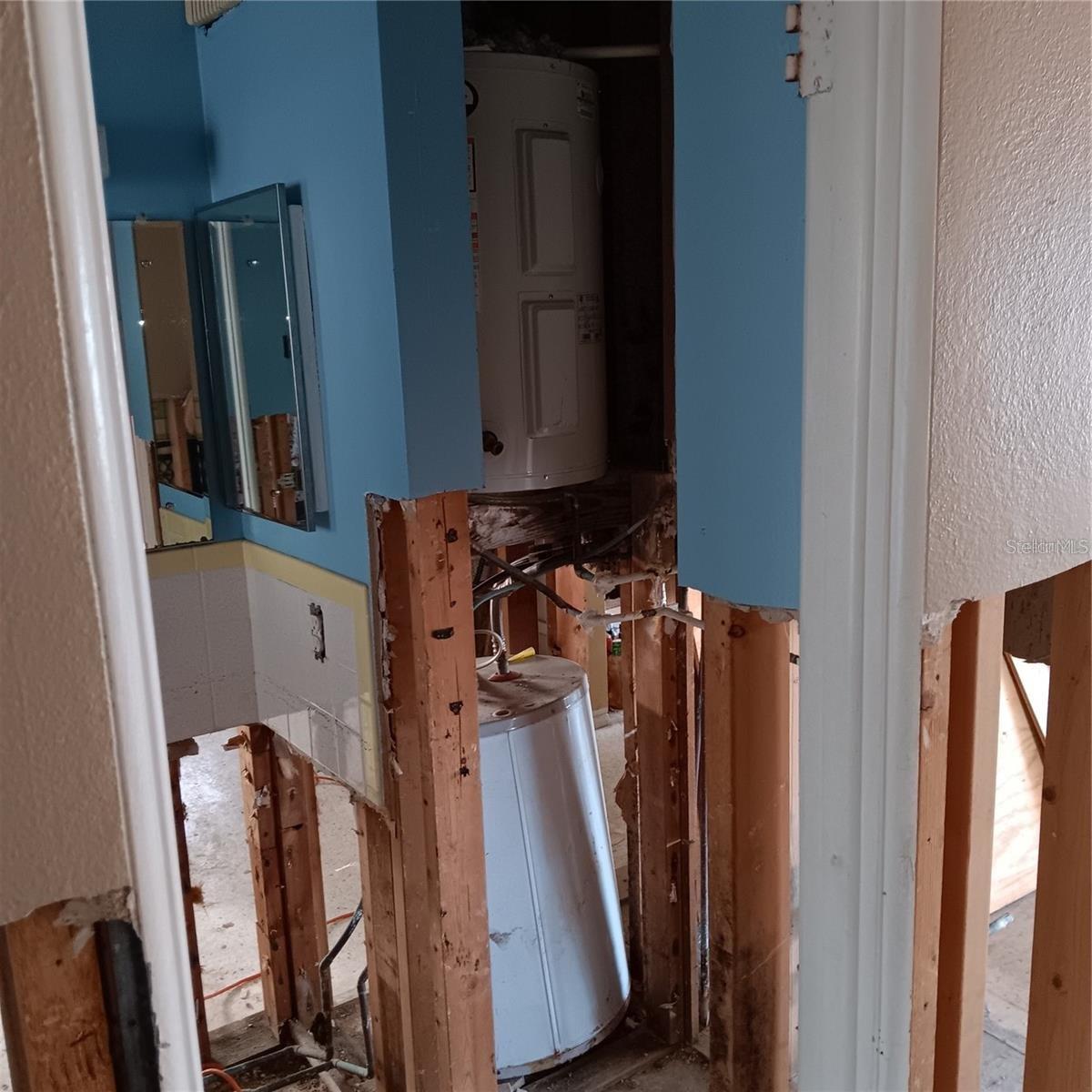 Duplex Unit #2- Water Heaters View from BA