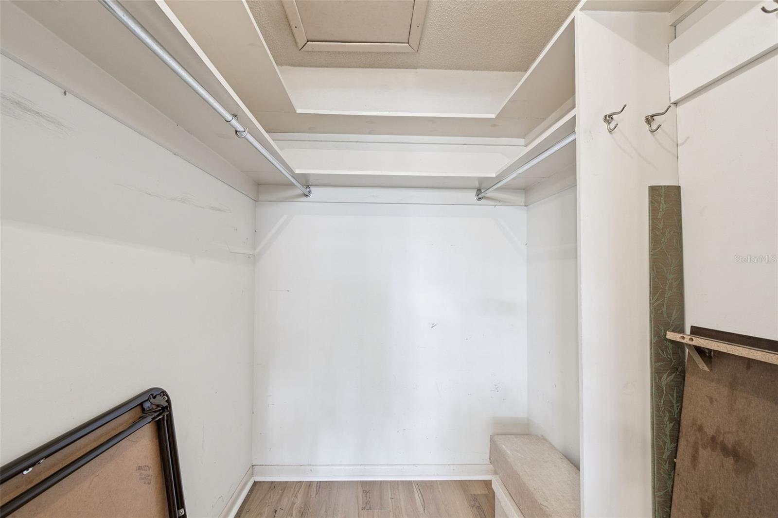 Large Walk-In Closet