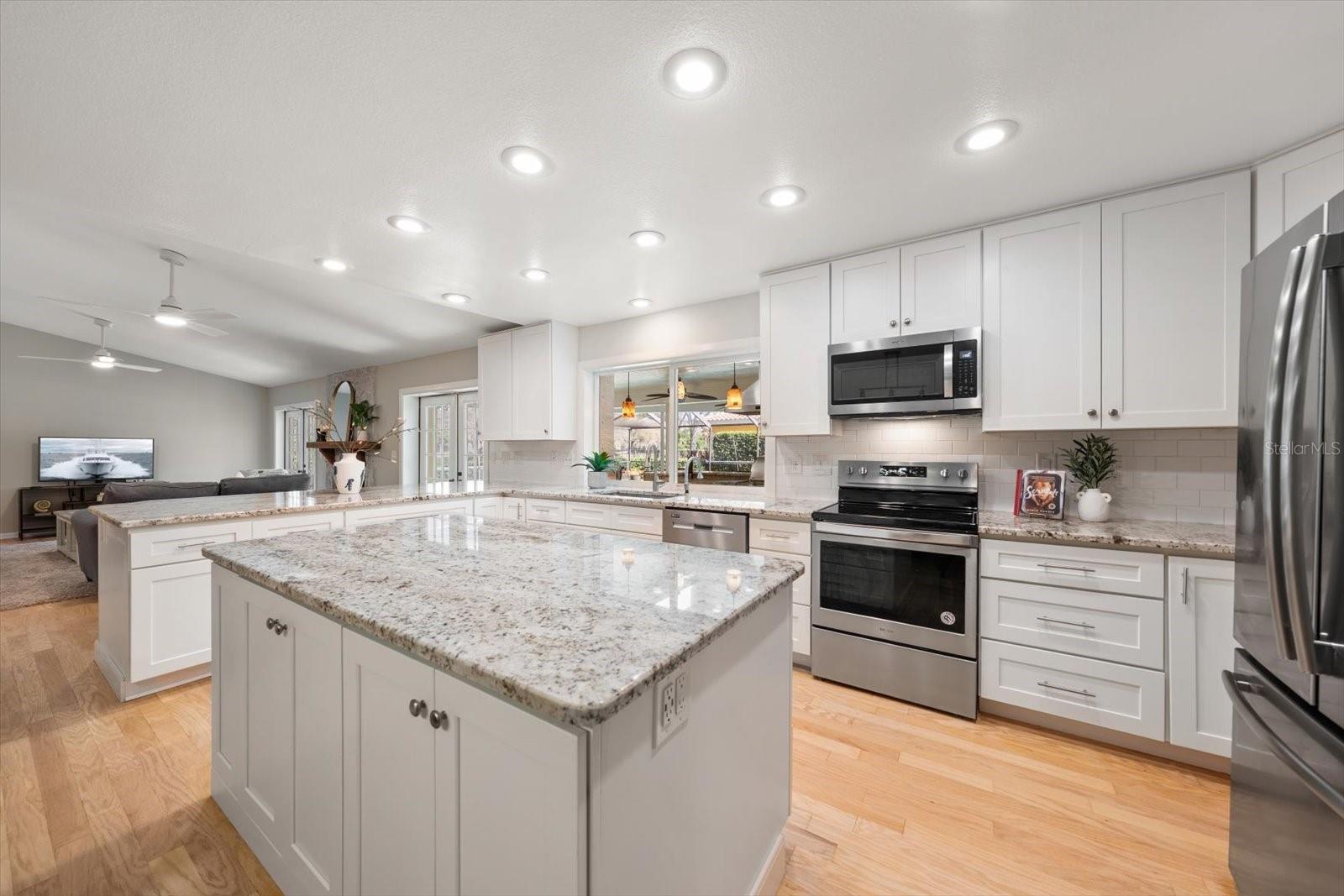 Updated kitchen and newer appliances