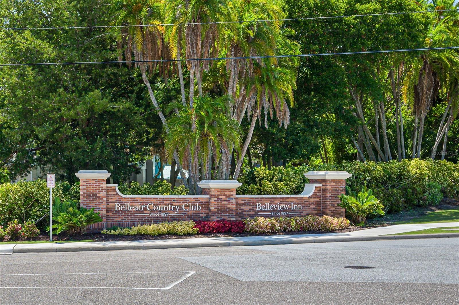 Belleair Country Club & Belleview Inn in gated community