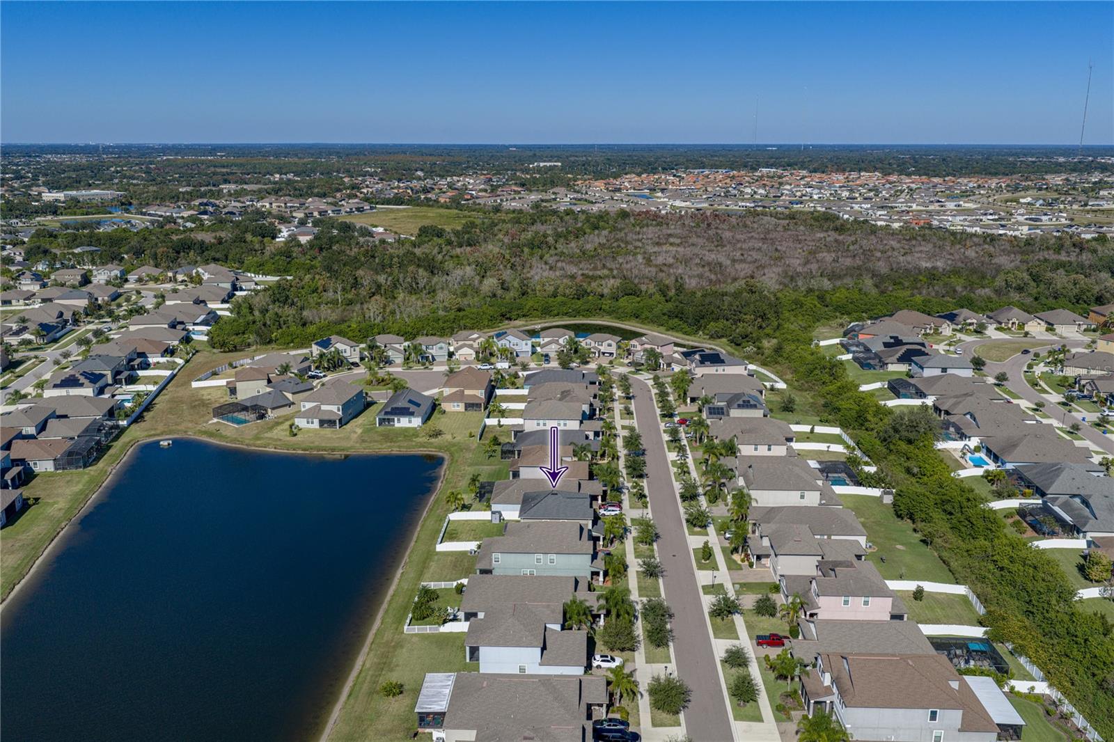Culdesac street means very little traffic