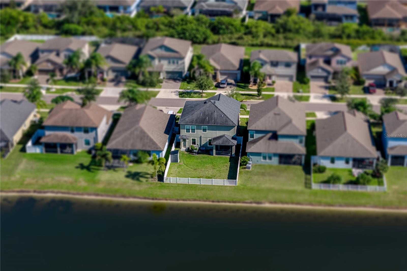 Pond is to the west, so sunsets are enjoyed from your lanai