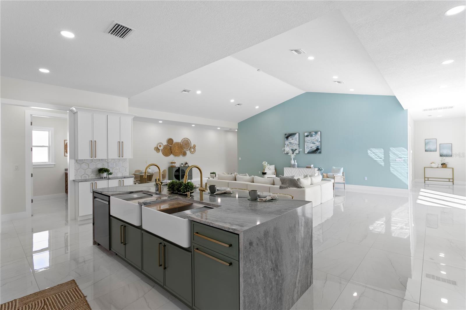 Kitchen and Great Room