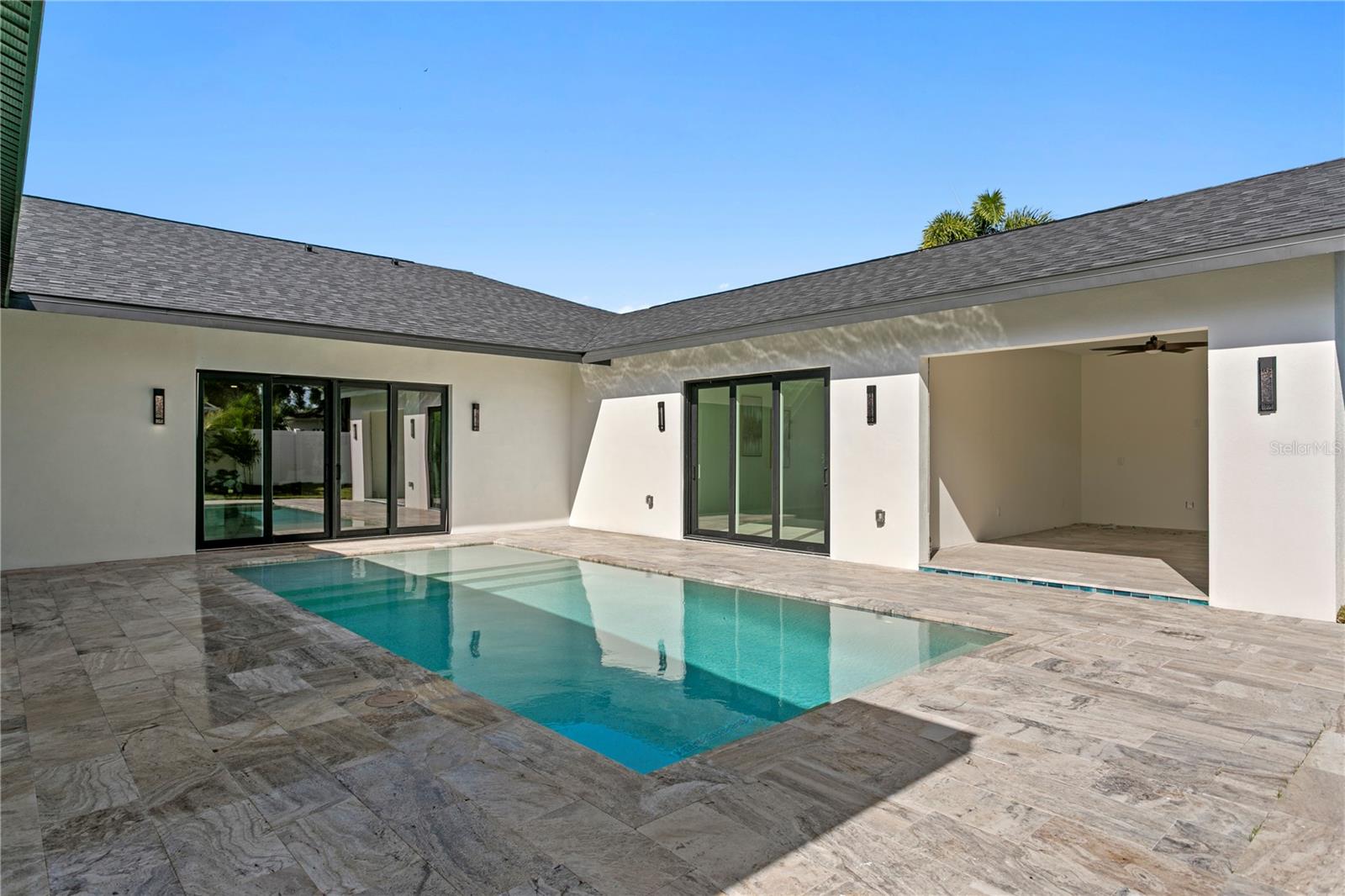 Open Air Pool Cabana