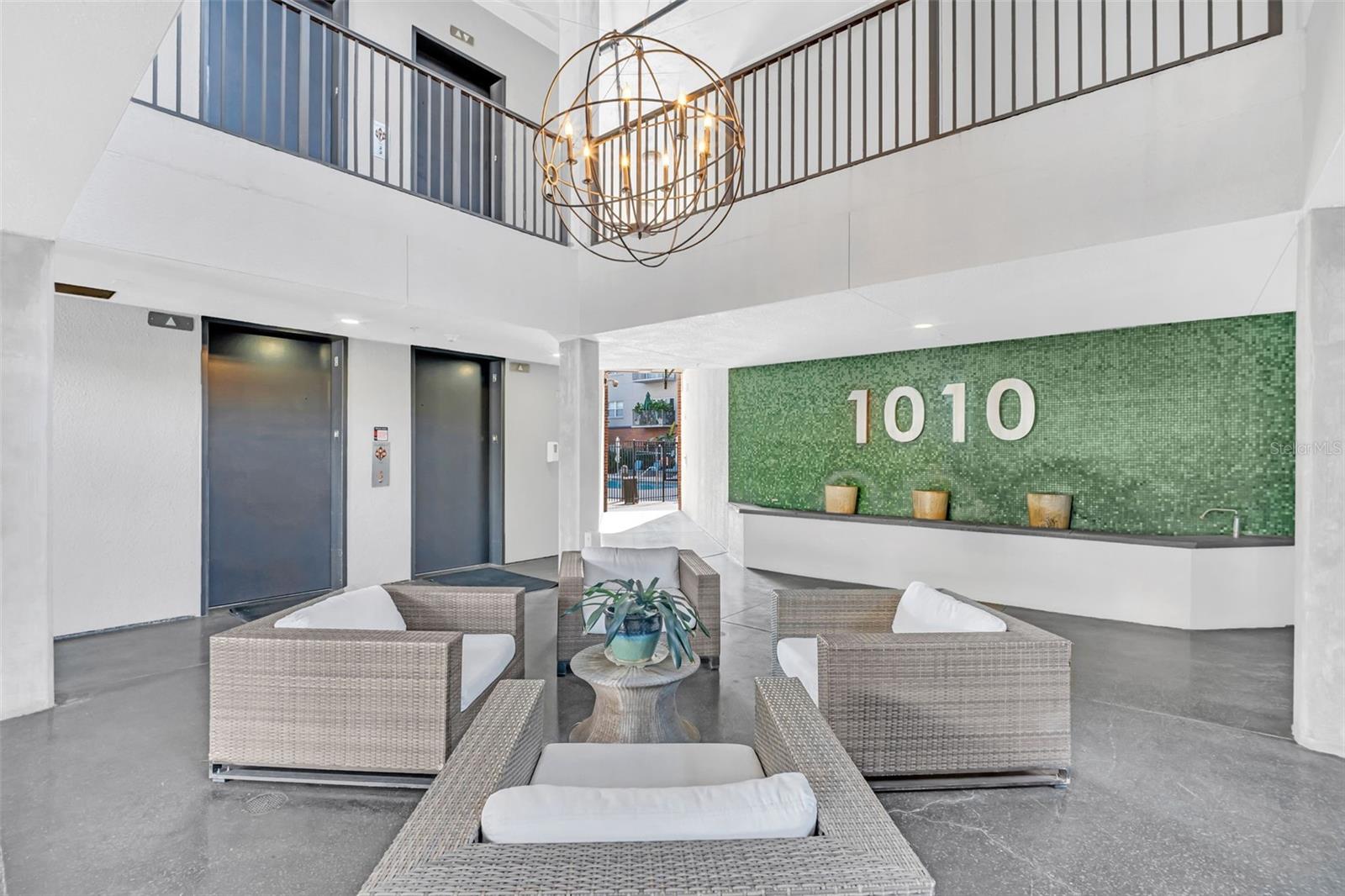 Secure Building with Updated Elevators