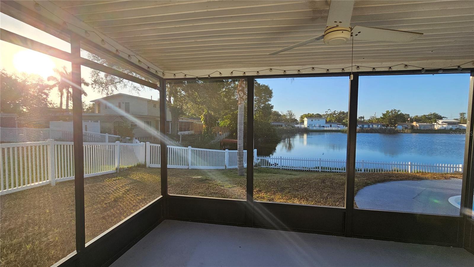 morning sun. cell phone photo.