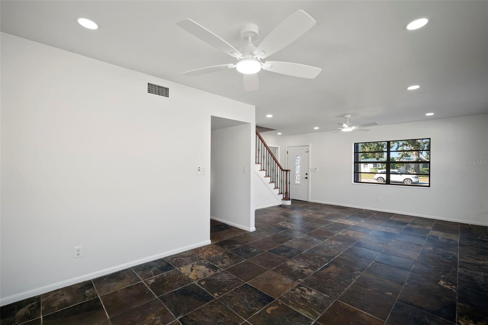 View from Flex-Space towards Living Room.