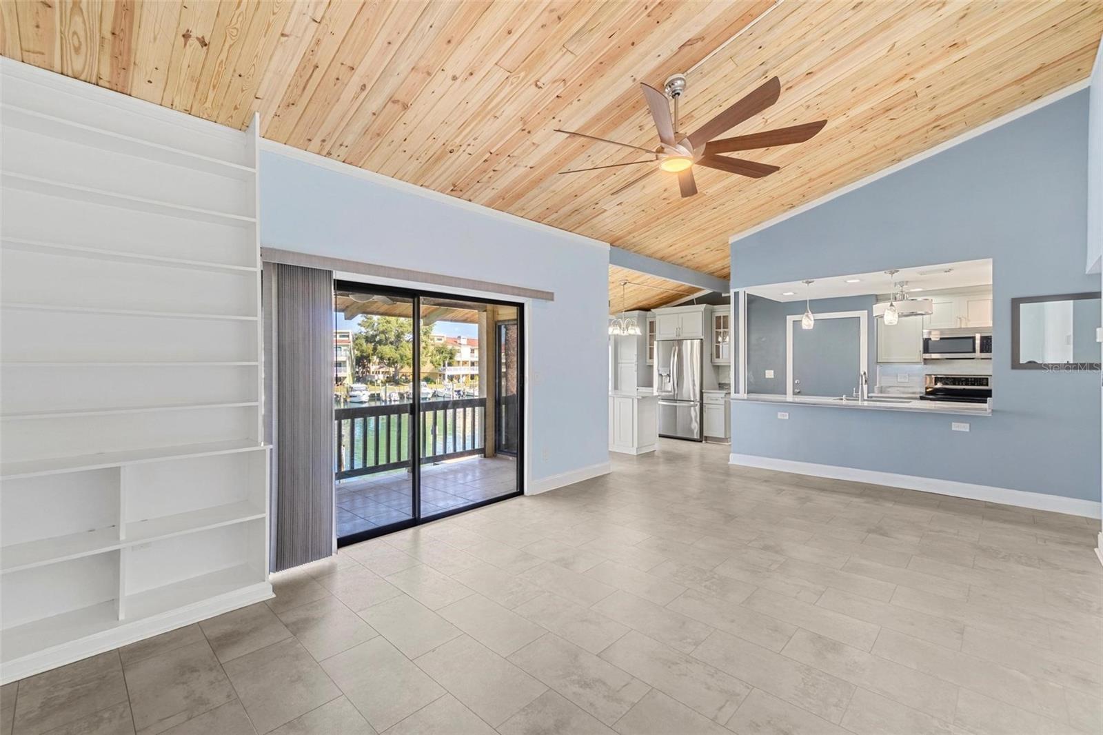 Open concept living area