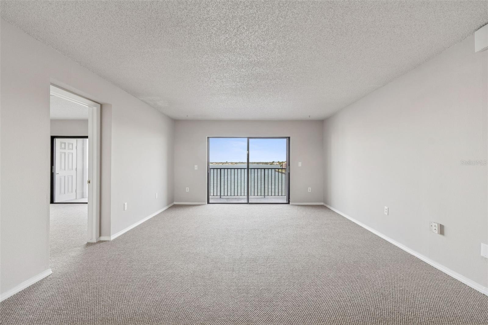 Living Room looking towards Balcony