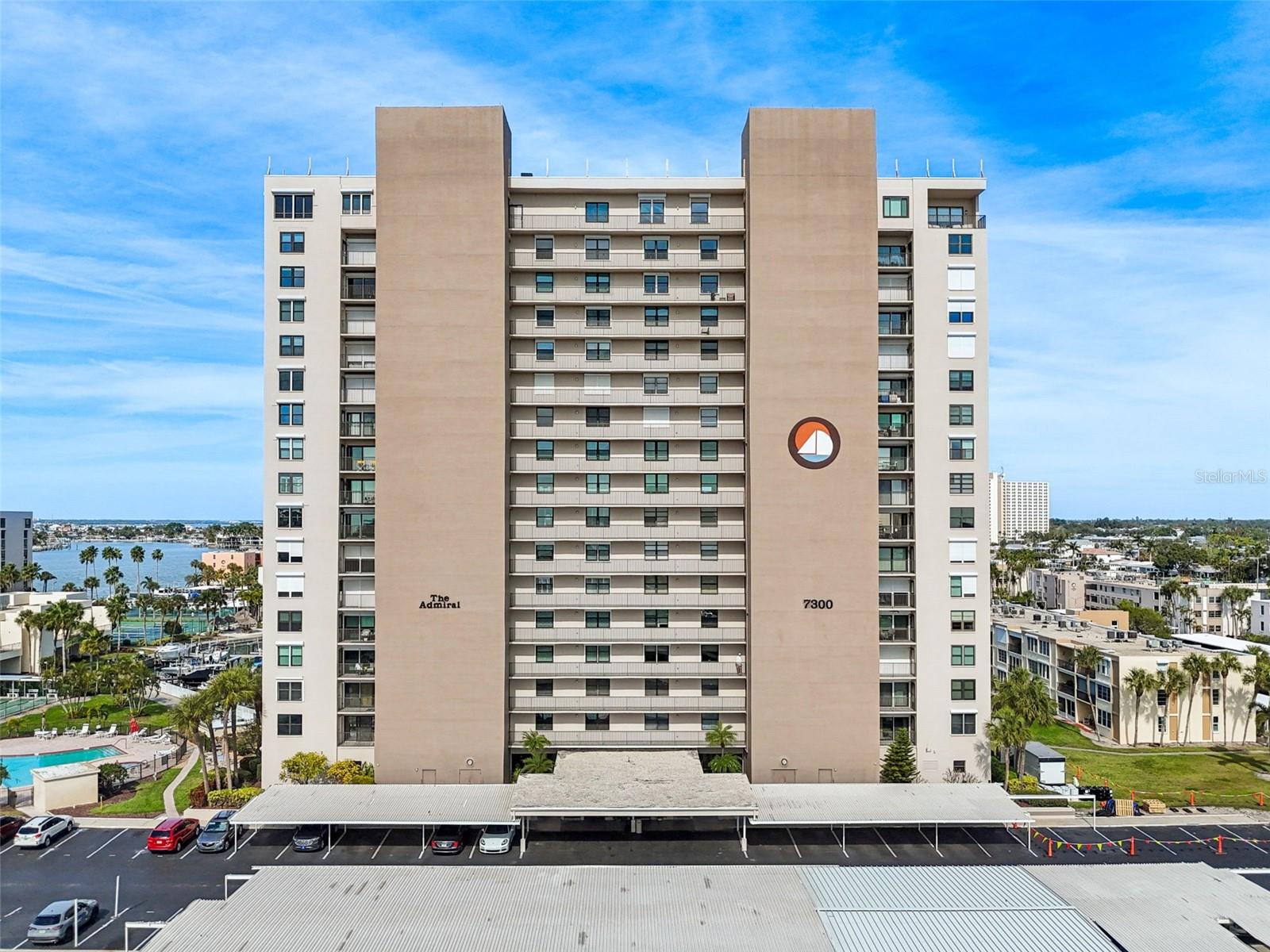 Front of Admiral Building