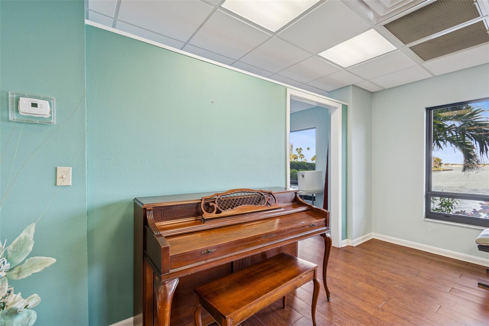Piano in Admiral Community Room