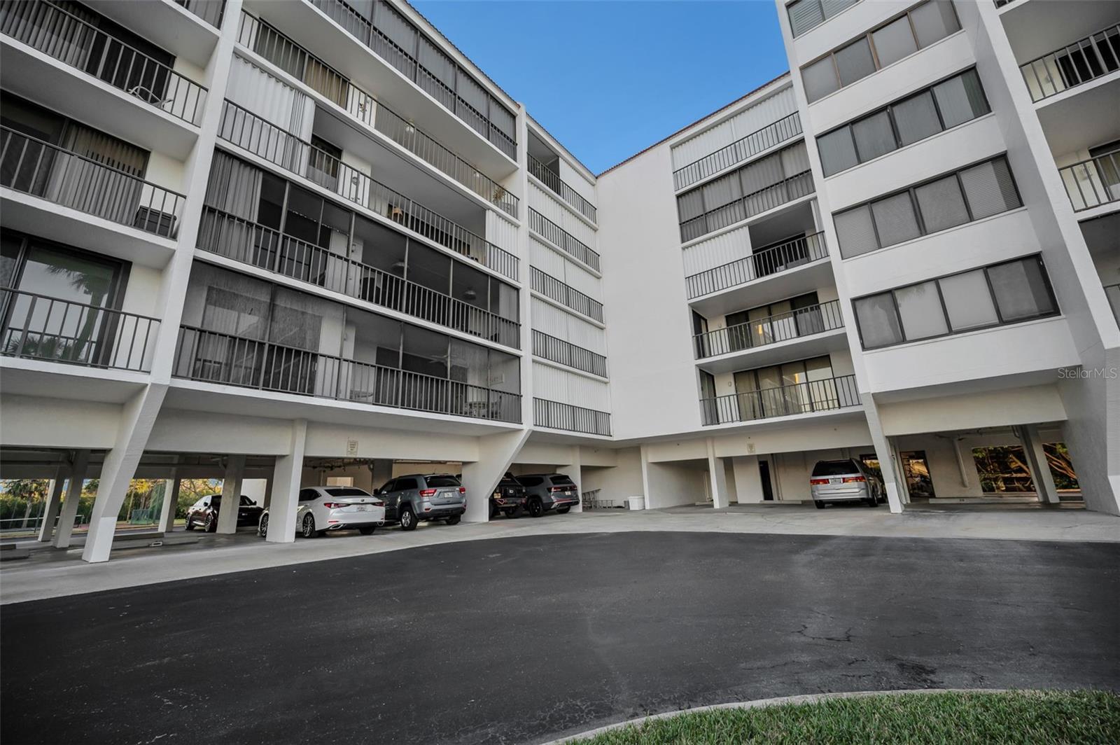 Your second floor residence with assigned parking space below!