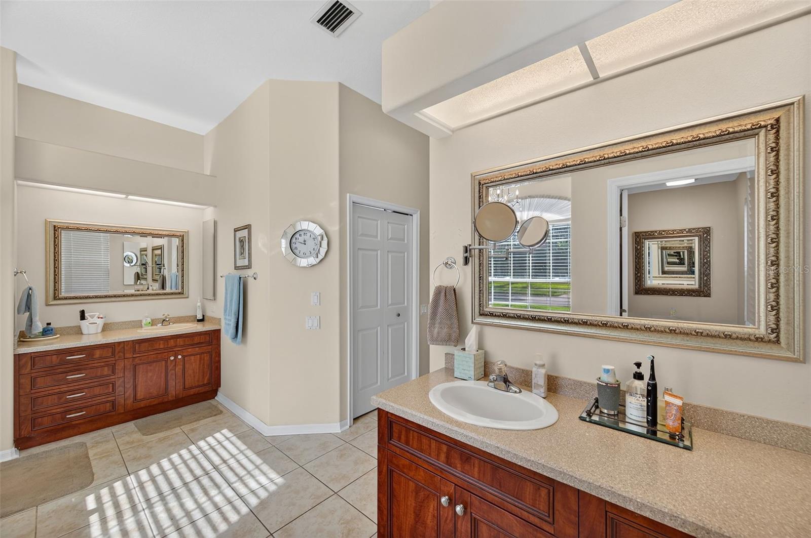 Separate Vanities in Primary Bath