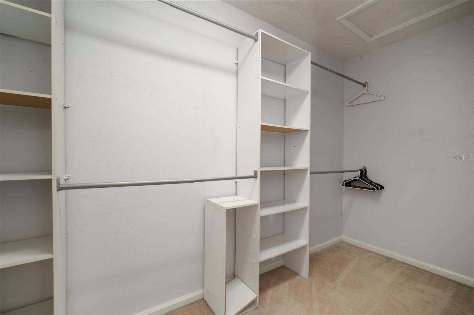 Master ensuite walk-in closet