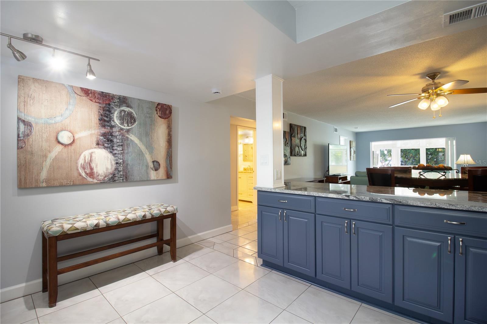 Plenty of kitchen storage