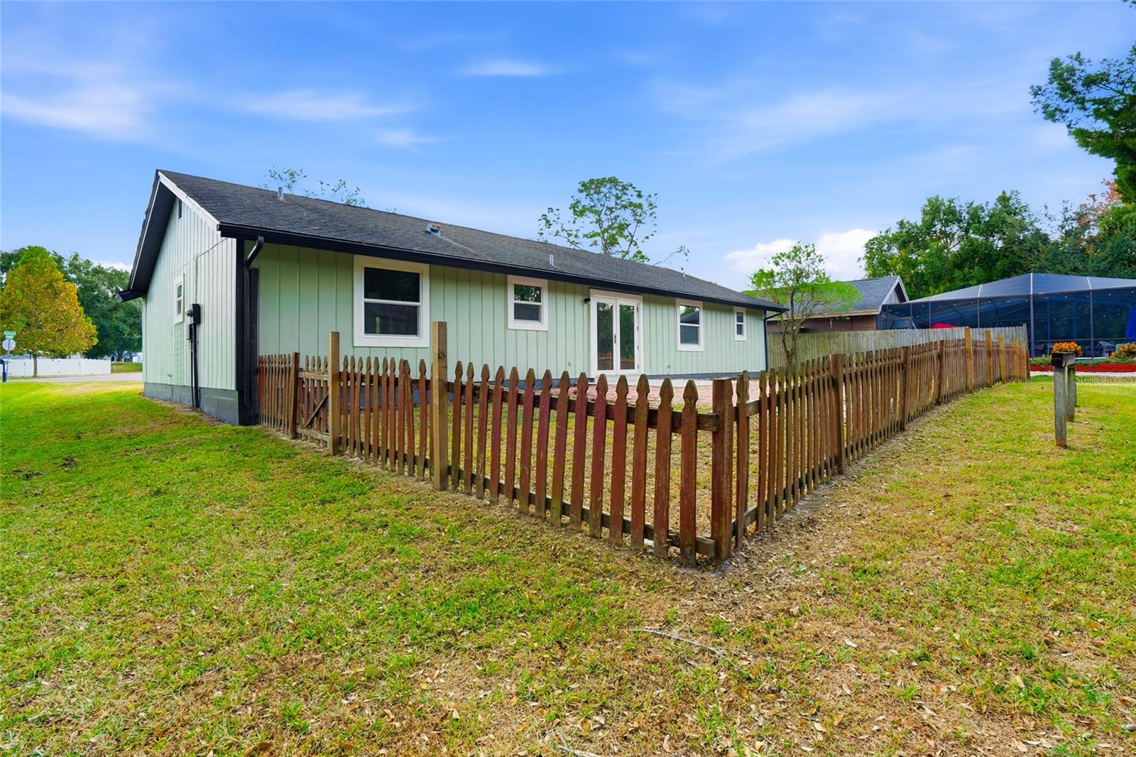 fenced and ready for move-in