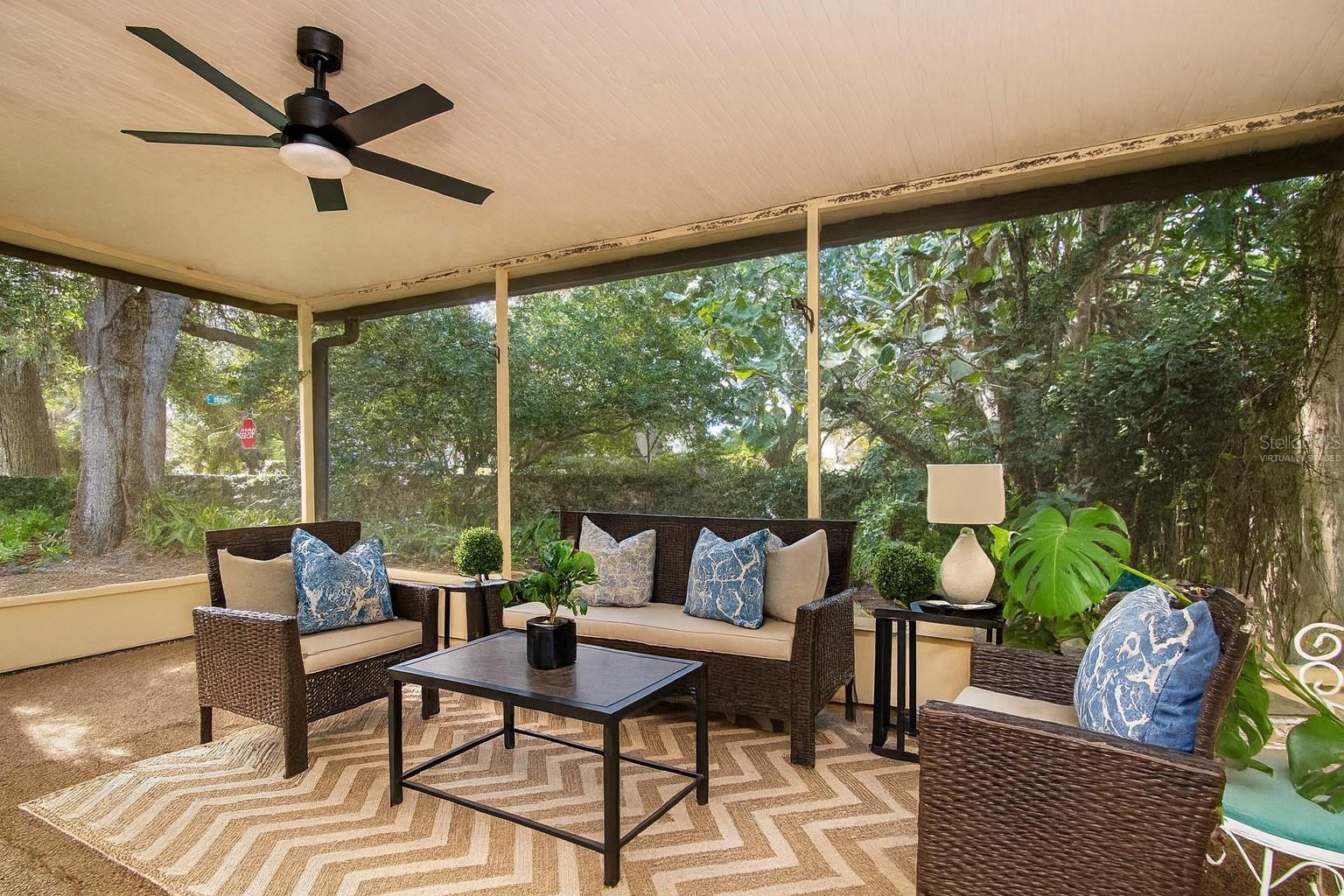 Patio-Virtually Staged