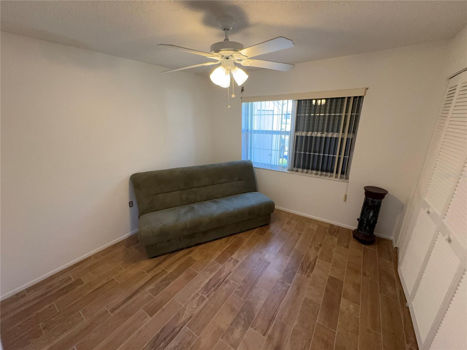 Spacious guest bedroom
