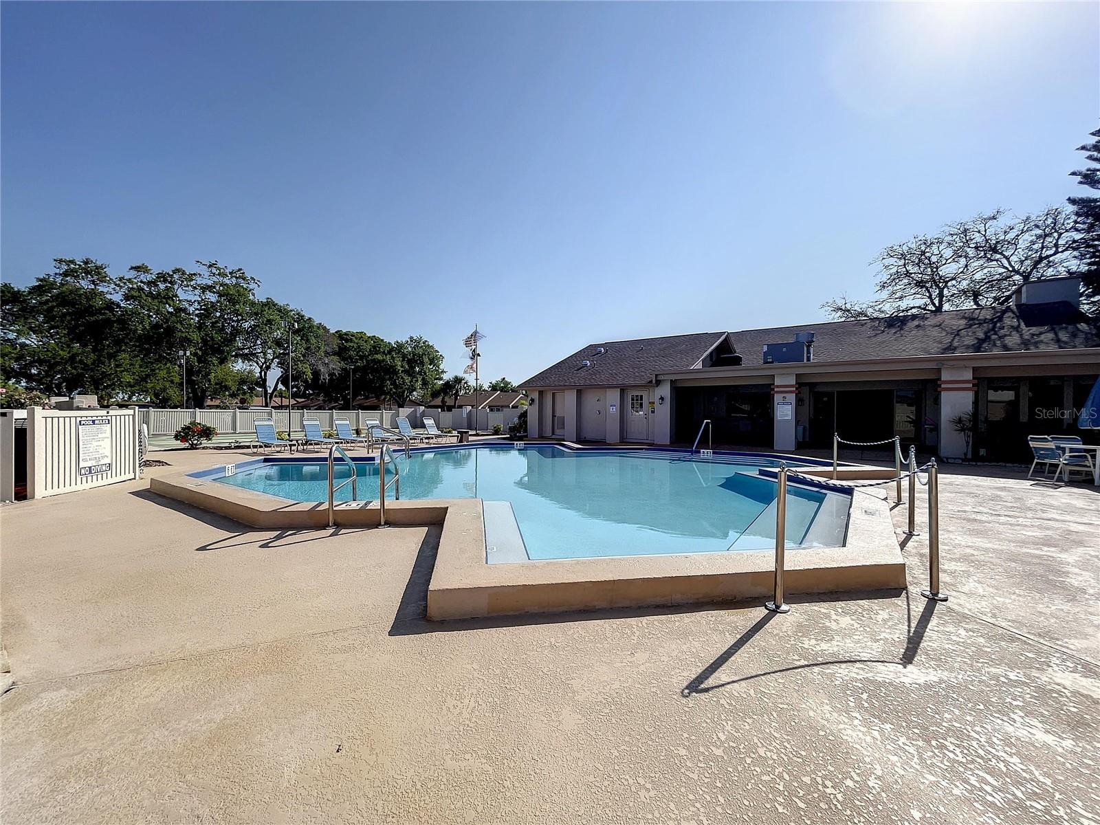 Holiday Lake Villas community pool