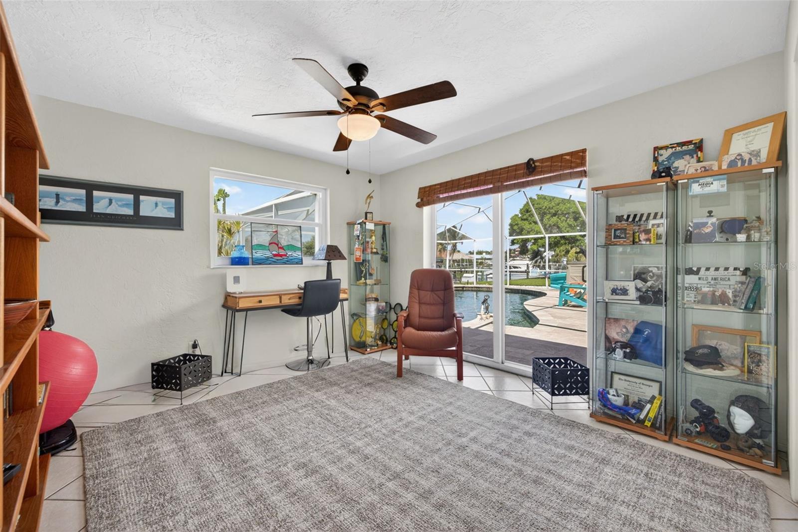 Bedroom 3 with slider to the patio