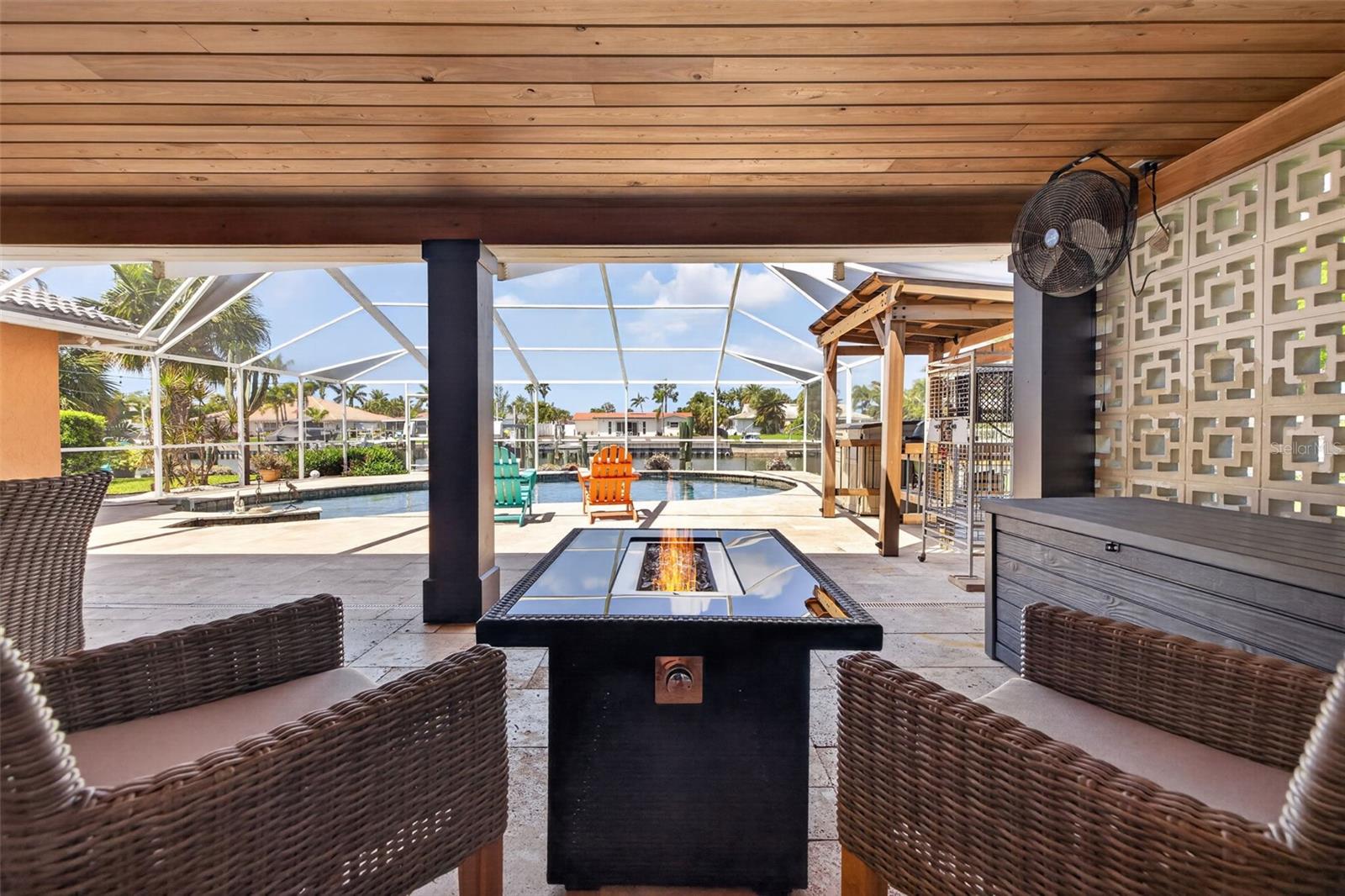 Exceptional views from the patio