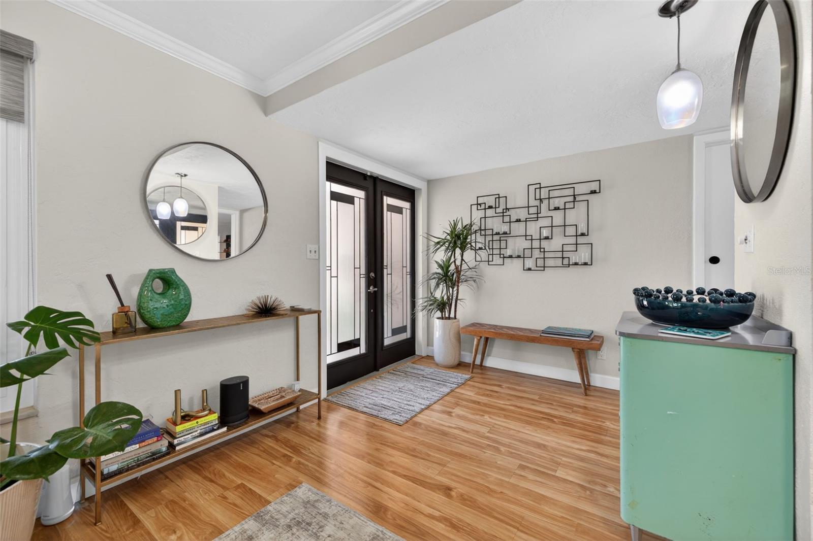 Foyer view from living room
