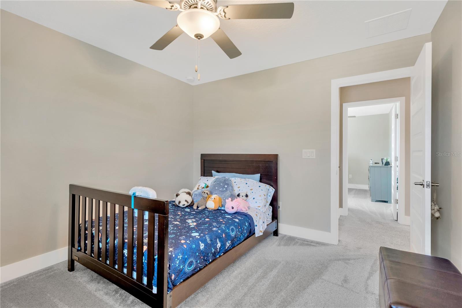 Bedroom 3 with view to Bedroom 4