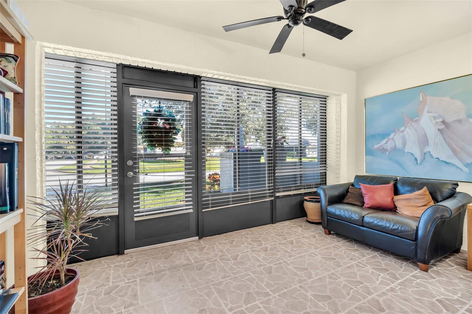 Measuring approximately 15' by 11' - it is like another whole room!