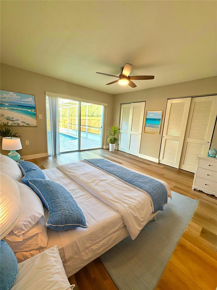 Virtually Staged Primary Bedroom #2