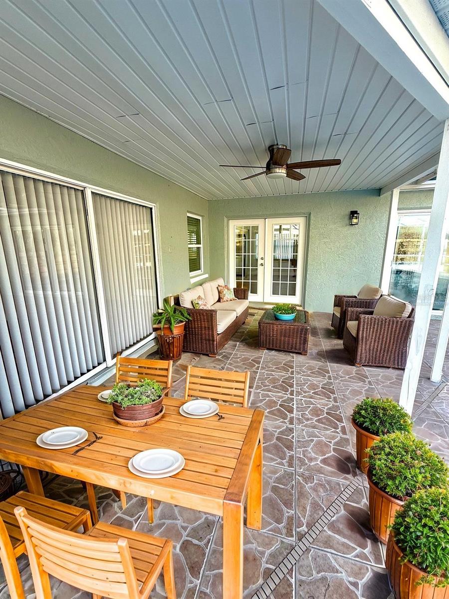 Virtually Staged Patio