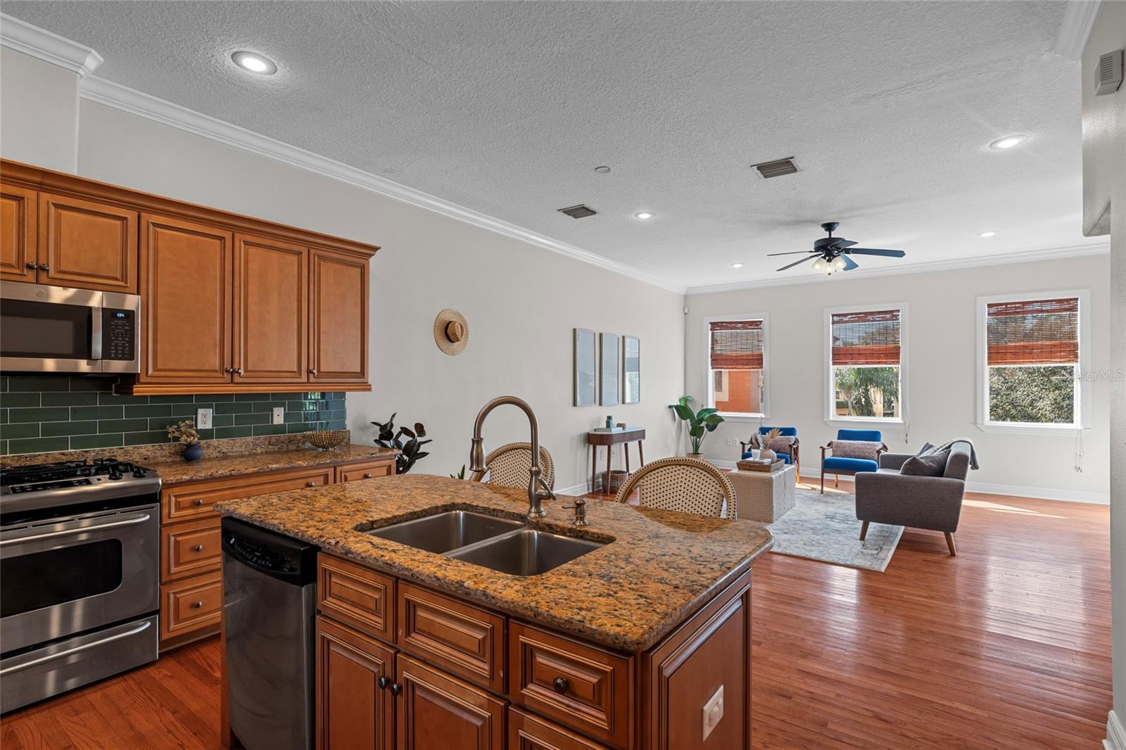 Kitchen with open layout