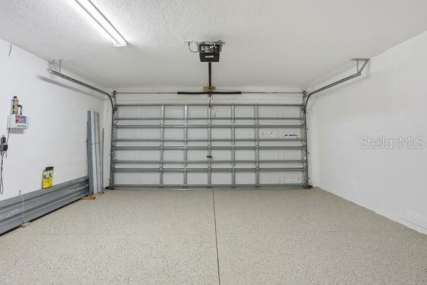 Garage with Hurricane Panels & New Epoxy Paint
