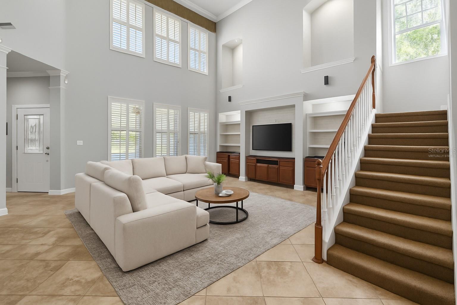 Living Room - Virtually Staged