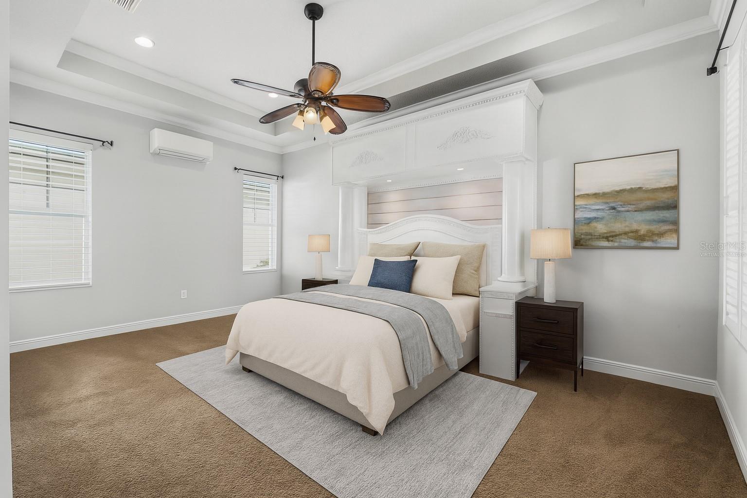 Master Bedroom - Virtually Staged