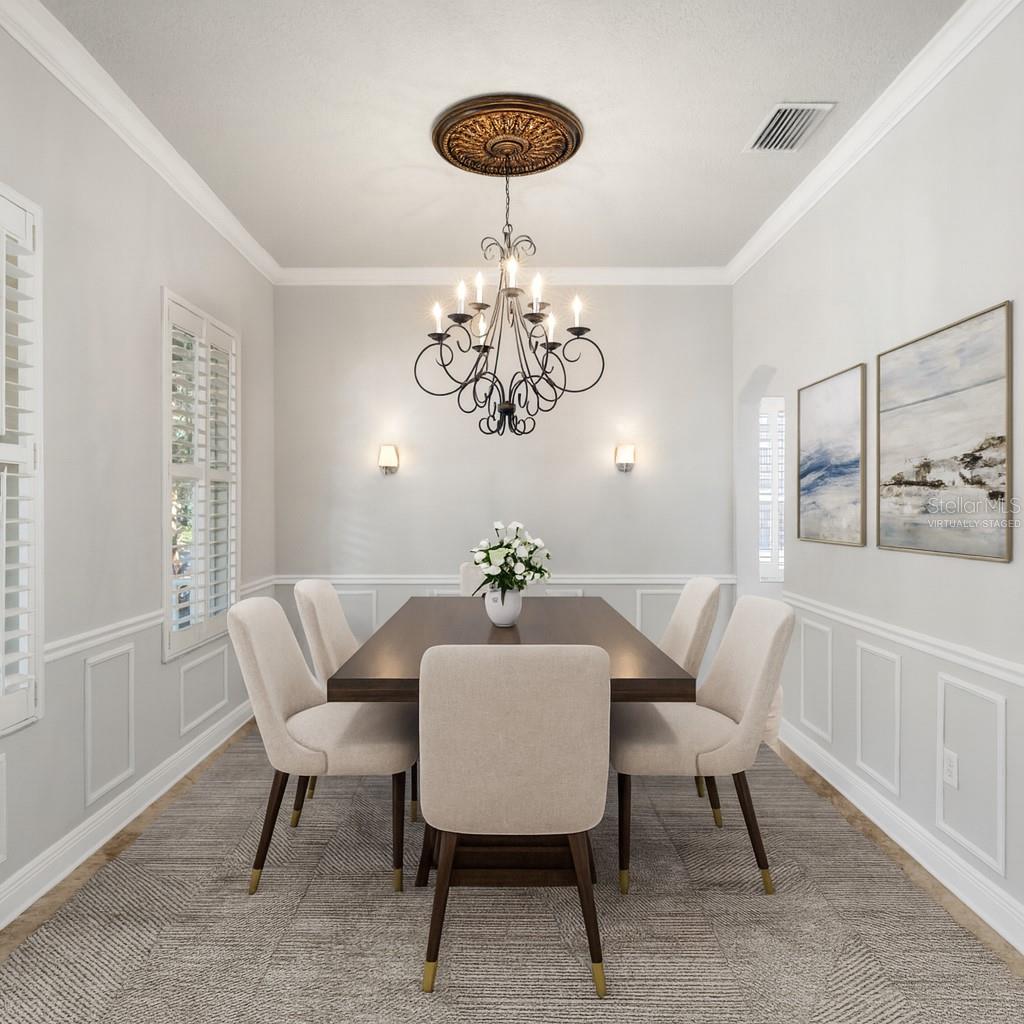 Dining Room - Virtually Staged